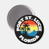Port St. Lucie, Florida Magneet (Voorkant / Achterkant)