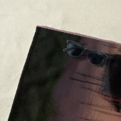 Port Sunset avec serviette de plage Boats (En situation)