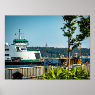 Port Townsend, WA Kennewick Veerfotografie Poster