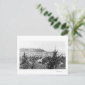 Port Townsend, WA Uitzicht Main Barracks Fort Ward Briefkaart (Staand voorkant)