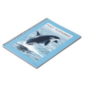 Port Townsend, WashingtonOrca Jumping Notitieboek (Linkerzijde)