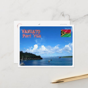 Port Vila - Natural Harbour - Vanuatu - Briefkaart