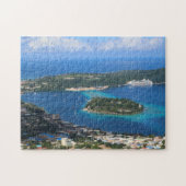 Port Vila, Vanuatu, uit de lucht Legpuzzel (Horizontaal)
