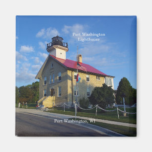 Port Washington Lighthouse magnet Magneet