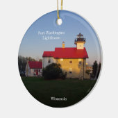 Port Washington Lighthouse ornement circulaire (Gauche)