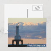Port Washington, Wi. Briefkaart (Voorkant / Achterkant)