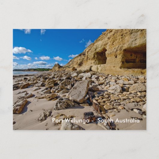 Port Willunga Caves, Port Willunga - South Aus... Briefkaart (Voorkant)