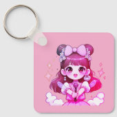 Porta-chaves garota kpop cantora sleutelhanger (Voorkant)