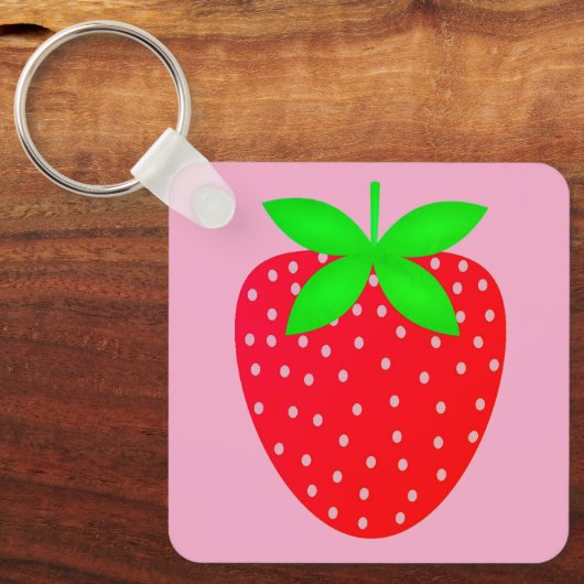 Porta-chaves morango sleutelhanger (Voorkant)