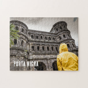 Porta Nigra in Trier Rheinland-Pfalz Duitsland Legpuzzel