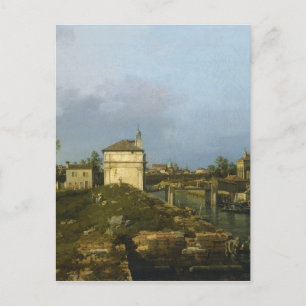 Porta Portello, Padua door Canaletto Briefkaart
