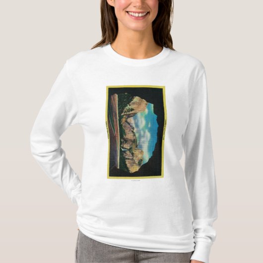 Portaal van het uitzicht van de grootheid Yosemite T-shirt (Voorkant)