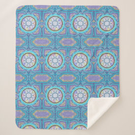 portaal voor hemelgeometrie | Mystieke Mandala Sherpa Deken