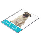 Portable Love Carlin Puppy Dog Journal (Côté gauche)