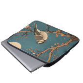 Portable Moonlit Bird Blossom - Housse pour ordinateur (Devant bas)