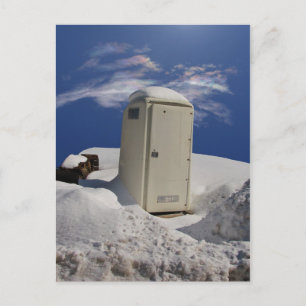 Portable Potty ~ carte postale