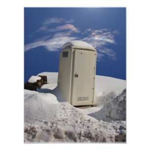 Portable Potty ~ Foto Afdruk