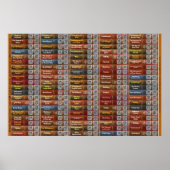 Portable QR Code Bookshelf Poster (Voorkant)