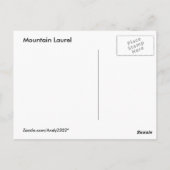 Portail de Mountain Laurel ~ carte postale (Dos)