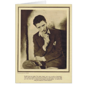 Portait 1931 de Ronald Colman