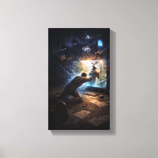 Portal of Escape Canvas Afdruk (Voorkant)