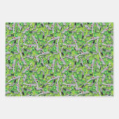 Portal Pistool Patroon Inpakpapier Vel (Voorkant 3)