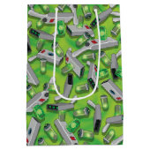 Portal Pistool Patroon Medium Cadeauzakje (Achterkant)