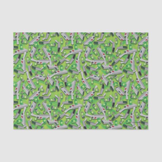 Portal Pistool Patroon Tissuepapier (Voorkant)