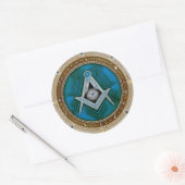 Portal Ronde Sticker (Envelop)