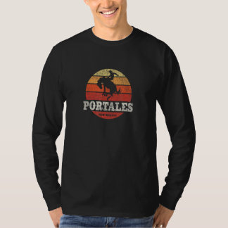 Portales NM Land Western Retro T-shirt