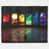 Portals Fleece Blanket Deken (Voorkant (Horizontaal))
