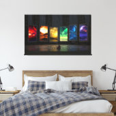 Portals gestreken Canvas (Insitu (Slaapkamer))