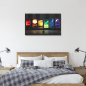 Portals Triptiek Canvas Afdruk (Insitu (Slaapkamer))