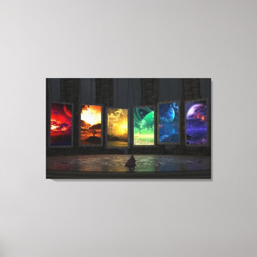 Portals Triptiek Canvas Afdruk (Voorkant)