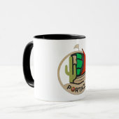 PortAZ logo 2 ontwerp op mok (Voorkant links)