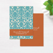 Porte à oreille | CARTE DE VISITE | Duo rouille bl (Bureau)