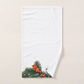 Porte à pin avec Serviette de bain Berries (Serviette à main)