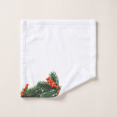 Porte à pin avec Serviette de bain Berries (Gant de toilette)