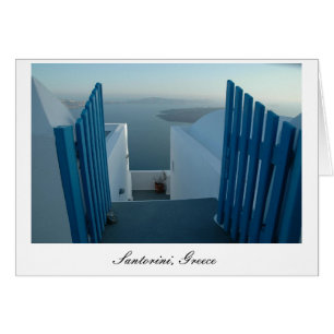 Porte à Santorini