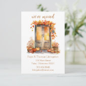 Porte avant Feuille d'érable, Faire-part mobile (Debout devant)