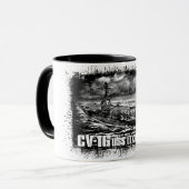 Porte-avions Lexington Mug (Devant gauche)