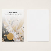 Porte-bijoux Abstrait Terrazzo (Devant & derrière)