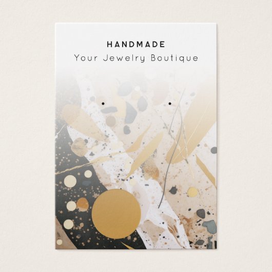 Porte-bijoux Abstrait Terrazzo (Devant)