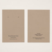 Porte-bijoux, Rustic Kraft (Devant & derrière)