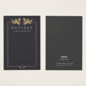 Porte-bijoux vintage cônes de pin (Devant & derrière)