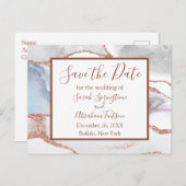 Porte blanche officielle Enregistrer la date Carte (Devant / Derrière)