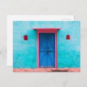 "PORTE BLEUE, MAROC", CARTE POSTALE DE PHOTOGRAPHI (Devant / Derrière)