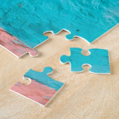 "PORTE BLEUE, MAROC", PUZZLE DE PHOTOGRAPHIE DE VO (Côté)