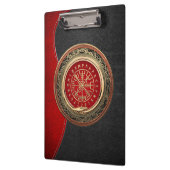 Porte-bloc [110] Vegvisir - Viking Gold Magic Runic Compass (Gauche)