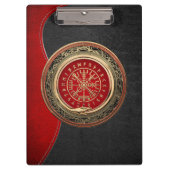Porte-bloc [110] Vegvisir - Viking Gold Magic Runic Compass (Devant)
